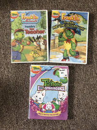 3 NEW Franklin the Turtle DVD Movies