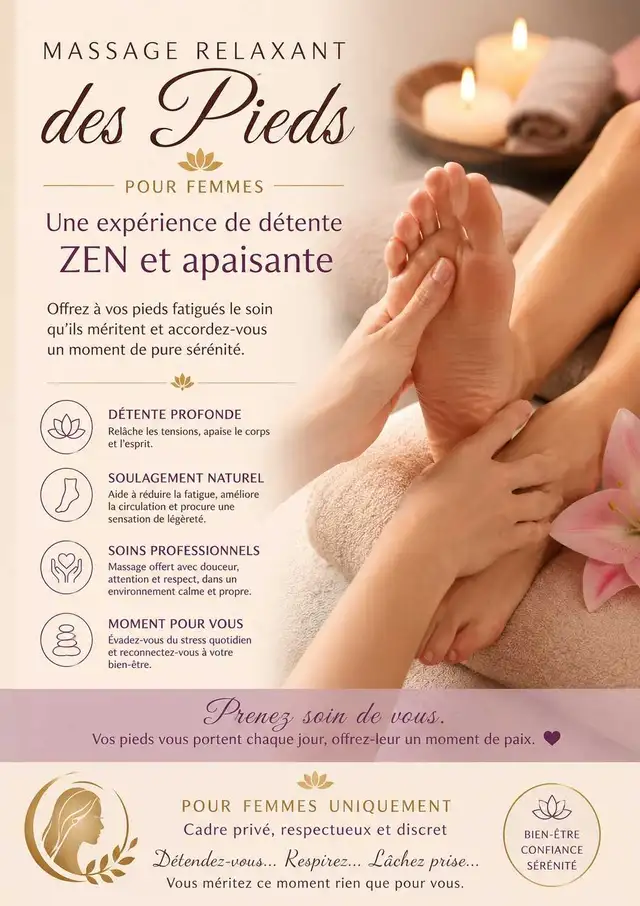 ladies foot massage 