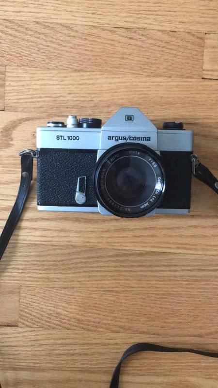 Vintage Argus/Cosina STL1000 35MM Camera with 50mm Cosinon Lens in Cameras & Camcorders in Mississauga / Peel Region
