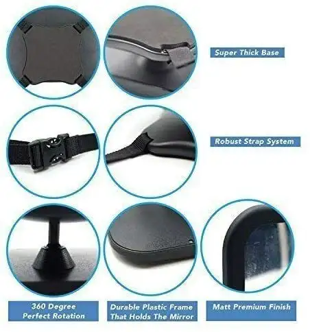 Baby rear seat mirror Beloven car safety kid 360 view peep in Strollers, Carriers & Car Seats in Ottawa - Image 5