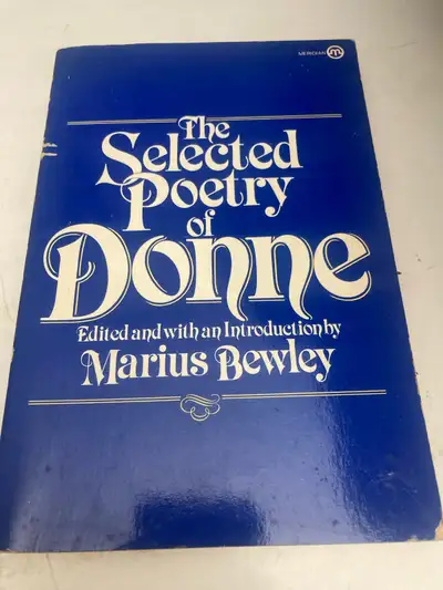 The Selected Poetry of Donne or three for $10, View more