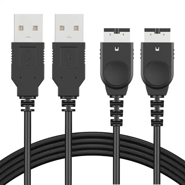 GBA SP Charger Cable, Gameboy Advance SP (2 Pack)