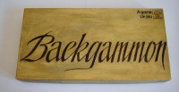 Vintage 1973 Backgammon Board Game - Waddingtons House of Games