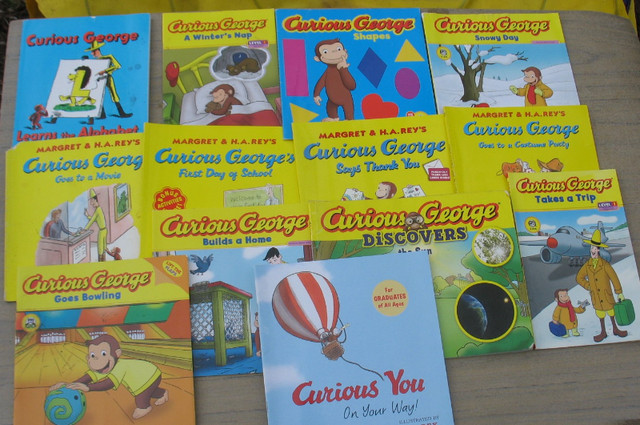 Curious George Books & Stuffies &   DVDs in Children & Young Adult in Norfolk County