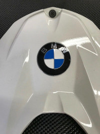 New BMWs1000rr OEM Tank Air Box cover Fairing Top BMW Logo White