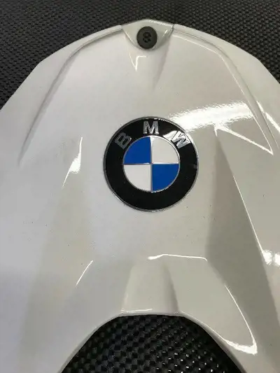 NEW Factory Original white Fuel tank front Center cowl Air Box Cover fairing OEM BMW part New & used...