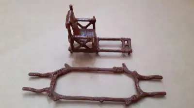 Selling accessories for the Vintage Star Wars Ewok Tree Photo 1: Chair - $10 , Chair Carrier - SOLD...