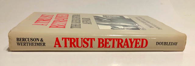 A Trust Betrayed - The Keegstra Affair Hardcover Book - 1985 in Non-fiction in Winnipeg - Image 3