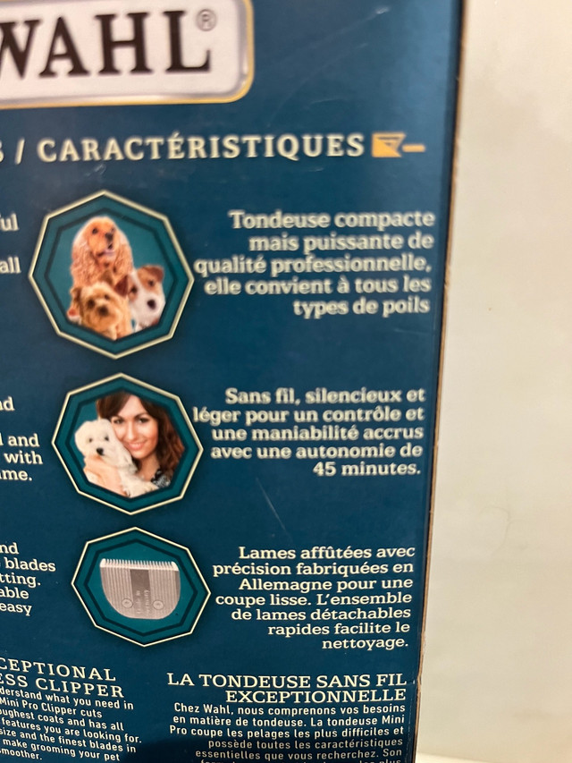 Wahl Mini Pro tondeuse sans fil-Neuf! dans Accessoires  à Ville de Montréal - Image 2