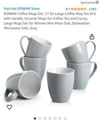 Free 6 piece mug set