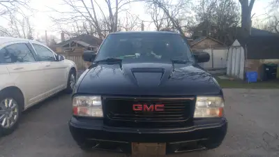 fully restored body,,,with back rack....brand new headlights and hood...needs a tune up and drivers...