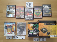 PS2 incl. Real World Golf & Gametrak and more