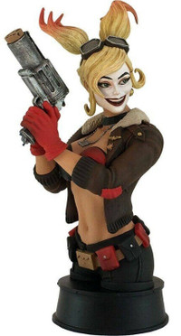 DC Bombshells Harley Quinn Paperweight Bust