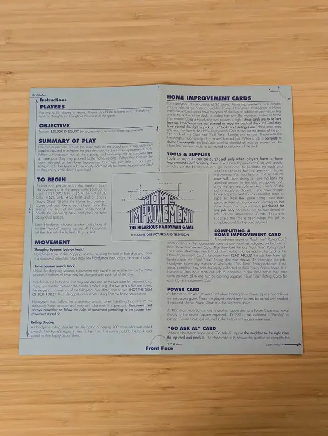 Vintage Home Improvement The Hilarious Handyman Game *COMPLETE* in Toys & Games in Winnipeg - Image 6
