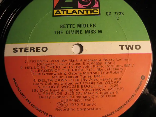 BETTE MIDLER - THE DIVINE MISS M  LP VINYL RECORD ALBUM in Arts & Collectibles in London - Image 10