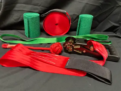 Slackline / Ninja Line Ratchet & Strap Set (PARTIAL KIT), View more