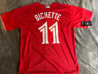 Bo Bichette Toronto Blue Jays Jersey Red New