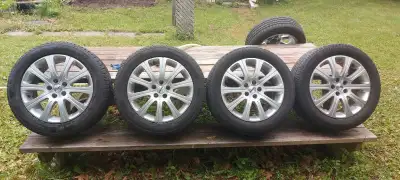Selling set of (5) MOMO 16" Tires/Rims. 1 Rim BRAND NEW never on any vehicle. RIMS in Great Conditio...