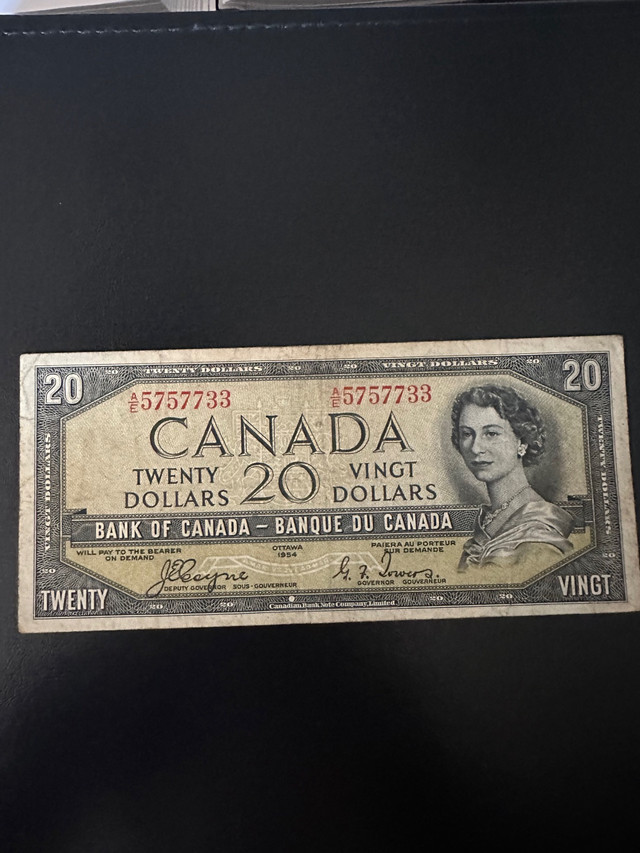 $20 bank note. Devils face  in Arts & Collectibles in Napanee