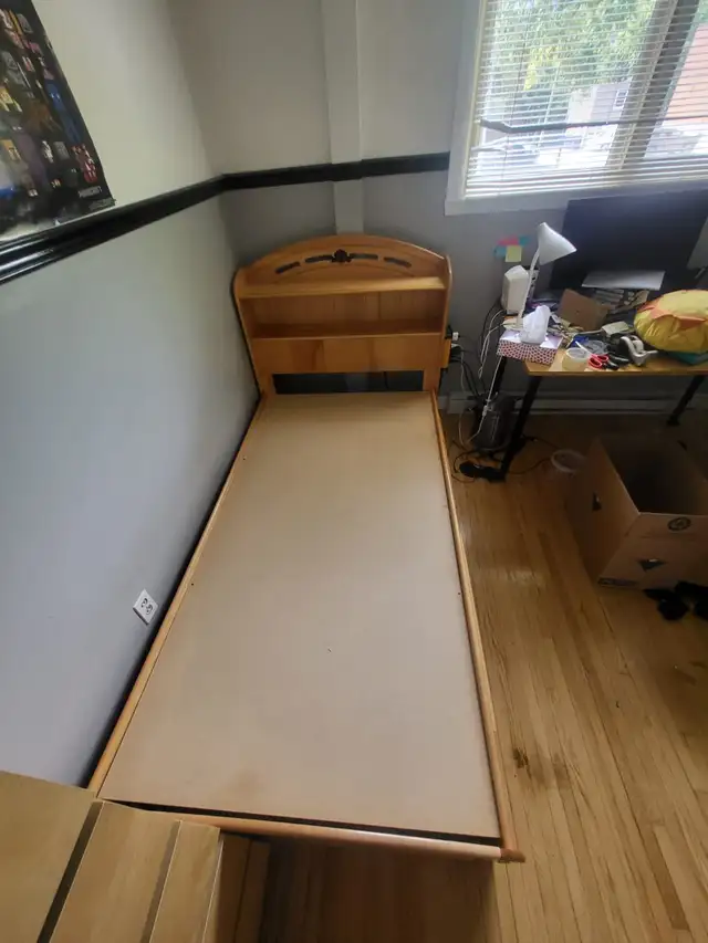 LIT POUR ENFANT/ADO (SANS MATELAS, SIMPLE) in Beds & Mattresses in Longueuil / South Shore - Image 4
