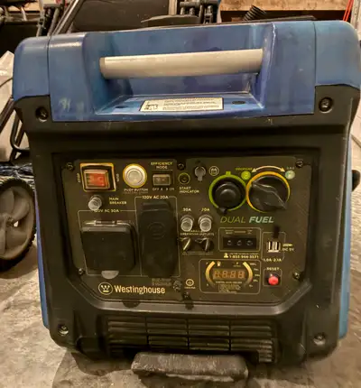 Works Great - easy start I have a video of starting it if interested Pick up in Blumenort Only selli...