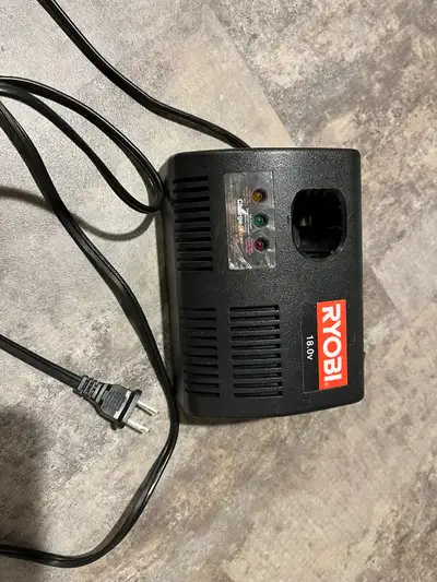 Ryobi 18V battery charger, View more