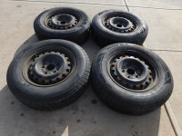 4 All Season Tires with Rims for 2008-2013 Caravan  215/70/16