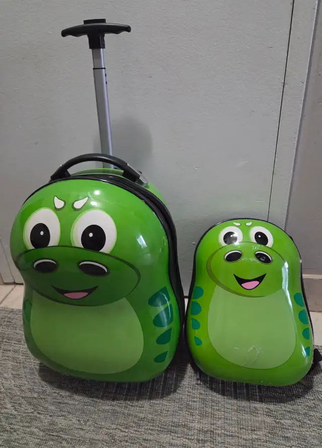 KIDS LUGGAGE DINO (2 piece)
