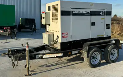 • Engine: 37 kW, 3.0L Diesel Engine • Output: • 3-Phase: 45 kVA / 36 kW, 240V / 480V • Single-Phase:...