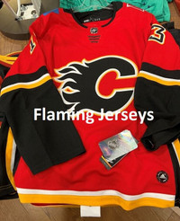 Men adidas Calgary Flames Jersey Gaudreau Size 54