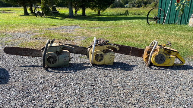 3 Vintage Chainsaws in Other in Oshawa / Durham Region