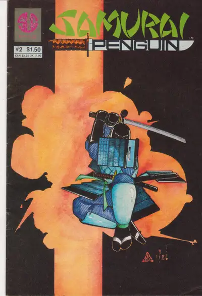 Amaze Ink Slave Labour Comics - Samurai Penguin - 2 comics., View more