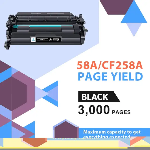 ❤️✅NEW IN BOX: Black Toner Cartridges for HP 58A, 2 Pack in General Electronics in Markham / York Region - Image 6