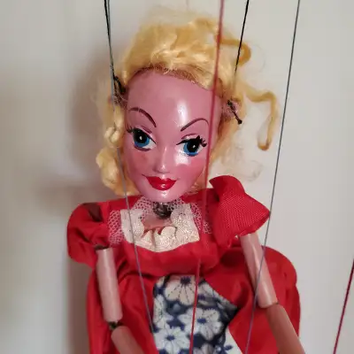 Vintage Pelham Cinderella puppet, View more