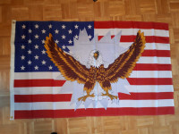 U.S.A. Eagle Flag