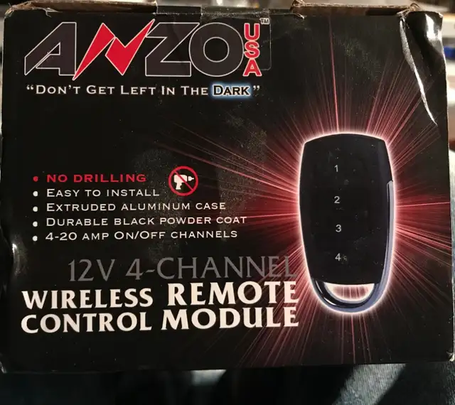ANZO Wireless Remote Control Module in General Electronics in Thompson - Image 3
