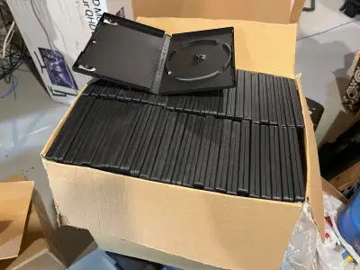 DVD/CD/Blu-Ray Cases New - $60 for the Lot, View more