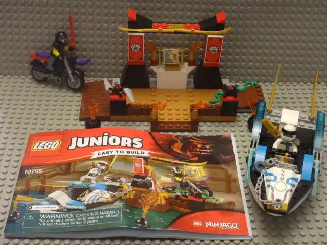 Genuine Lego 10755 Ninjago Zane Boat - Complete - WILL DELIVER