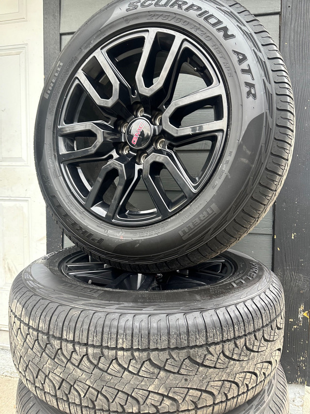 20” GMC CHEVY 1500 oem rims tires take offs  in Tires & Rims in Vernon