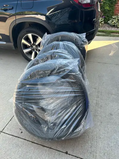 Bridgestone Alenza Sport A/S. 105h. Snow and mud 255/50/r20 Coming off a newer Honda pilot. These ar...