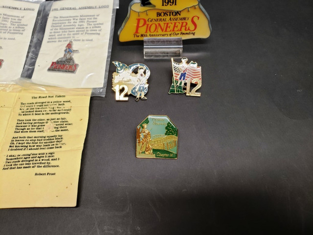 1990's Telephone Pioneers Minutemen pins and Ornament. in Arts & Collectibles in Belleville - Image 3