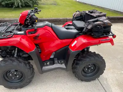 2021 Honda Rubicon 520 (FA6). 86 km. Basically brand new