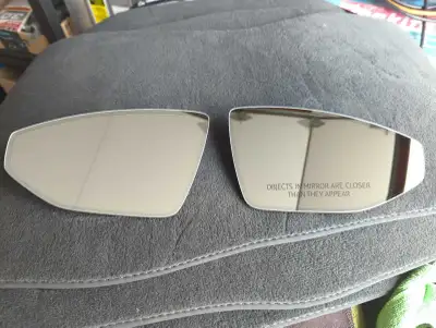 OEM Audi A6 (C8), A7 (4K), A8 D5 (4N) Mirror glass Heating Dimming set From 2018 to 2024. LH RH: Lef...