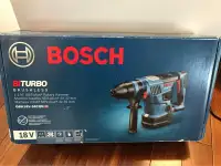 SDS-Plus 1-1/4 Bosch 18v Rotary Hammer GBH18V-34CQN   -NEUF-