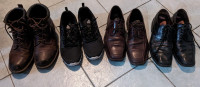 Lot of size 11 men shoes boots reebok dr martens dress casual