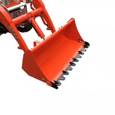 TOOTH BAR / Serrated bar Tractor Attachments has an unrivaled robustness with many long, wide teeth....