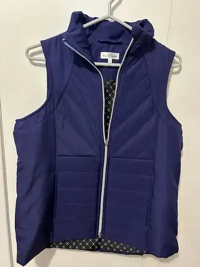 Northern Reflections vest $15 Medium + sweaters $10, View more