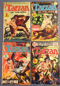 TARZAN OF THE APES #207-210 Origin Story DC (1972) Collectible