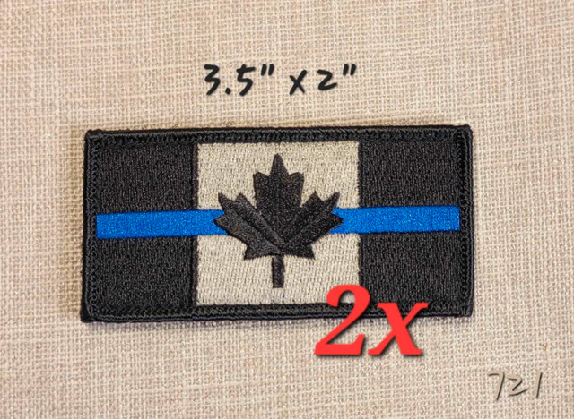 2x écussons police tactique. Canadian police tactical patches. dans Autre  à Laval/Rive Nord