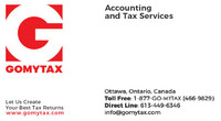 Ottawa Best Personal Tax Service  – Affordable  Price from $50